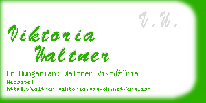 viktoria waltner business card